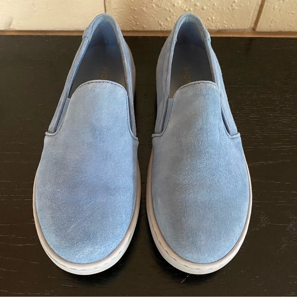 Vionic Mahoney Avery Pro Slip On Shoes Sneakers Comfort Arch Support Suede 8.5 - Picture 2 of 7